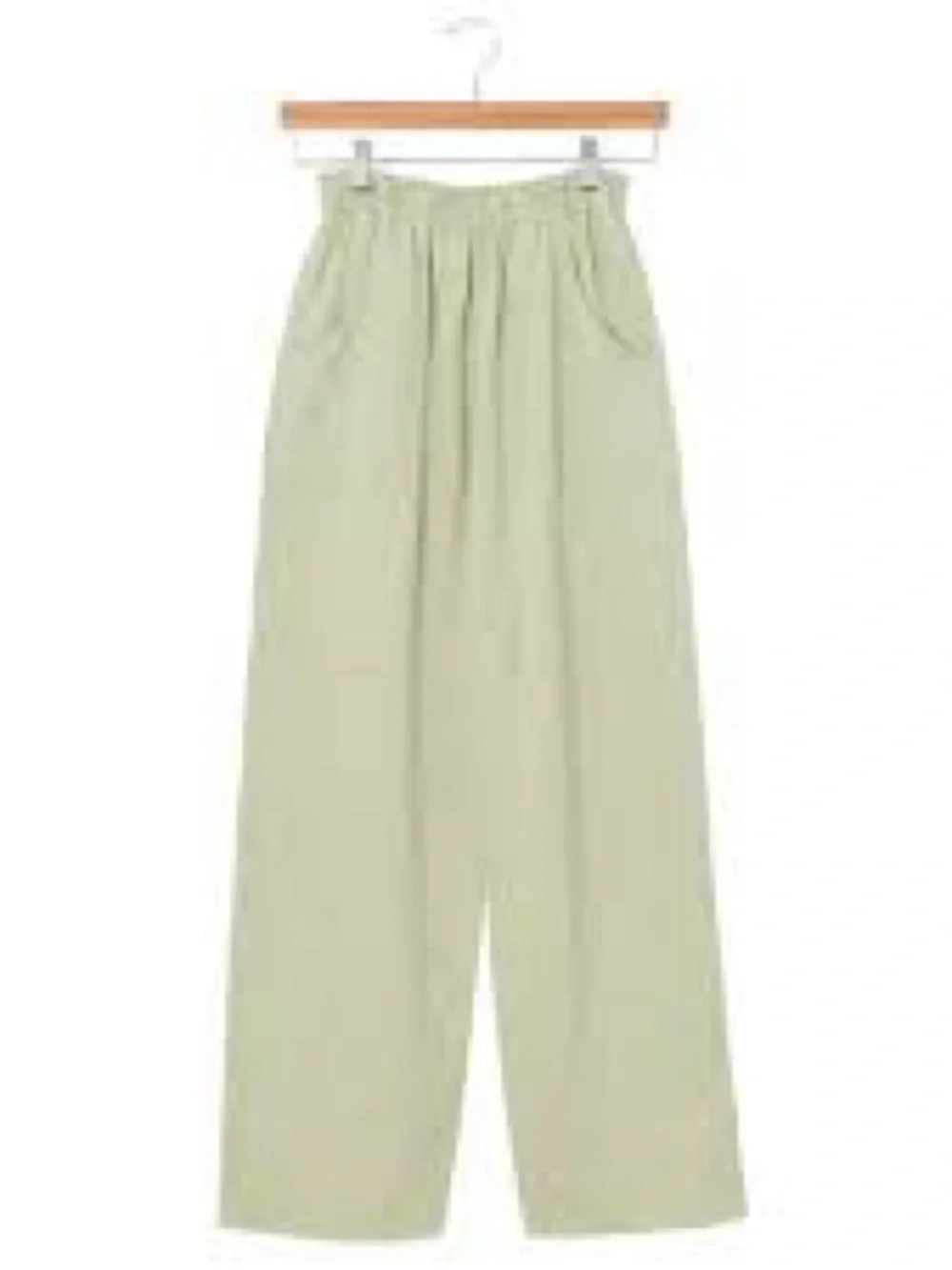 Misha And Puff Limestone Twist Camp Wide-Leg Pull-On Pants Large/OSFA?